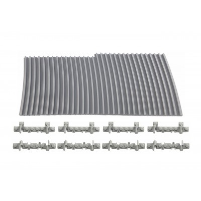 Spoorstaven R72 Halve cirkel met adapters Spoorstaven R72 Halve cirkel met adapters